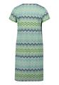 Sommerkleid 48 Figurumspielend - Blau/Grün