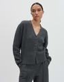 Strickjacke "Toria" - Dunkelgrau / 40