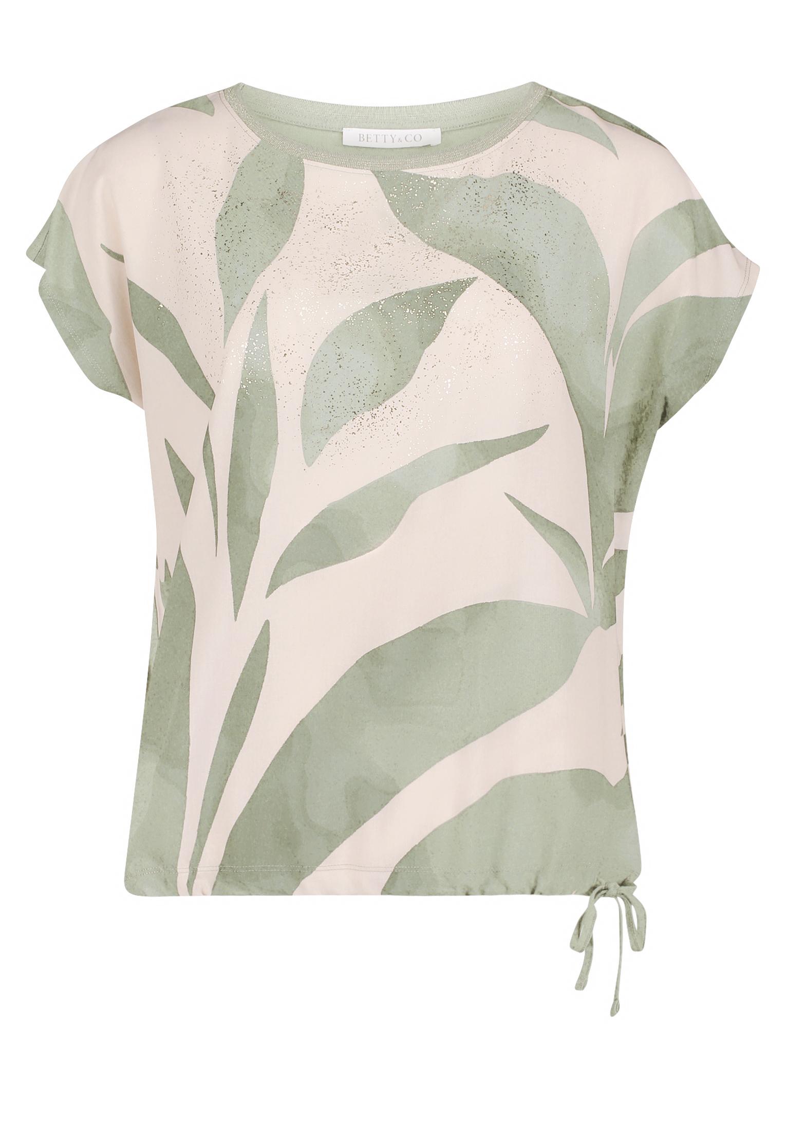 Casual-Shirt L Lässig - Nature/Green