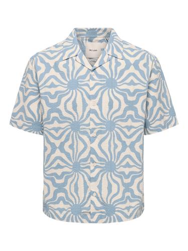ONSCRUZ RLX SEERSUCKER RESO. SS SHIRT VD