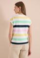 T-Shirt mit Multicolor Streifen