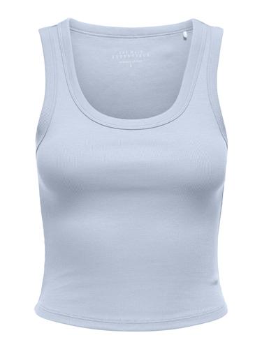 ONLEASY S/L TANK TOP JRS S Normal geschnitten - Soft Chambray