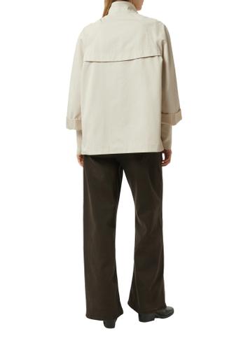 Outdoor-Jacke S - Beige