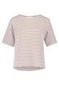 Sweatpullover 36 Lässig - Weiß/braun