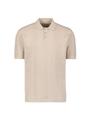 Pullover Short Sleeve Polo Relief L Regular Fit - Desert