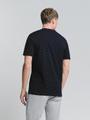 T-Shirt Crewneck Small Pin Stripe M Regular Fit - Deep Blue