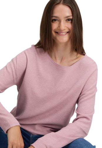 Strickpullover 38 Gerade - Rose Melange