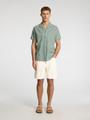 SLHREG ALEX 201 ECRU HEMP SHORTS XL Normal geschnitten - White Denim
