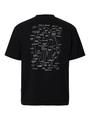 SLHRELAXNIC LICENSE SS O-NECK TEE L Locker geschnitten - Black