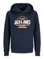 JJELOGO SWEAT HOOD 2 COL 24/25 NOOS MNI Blau 104