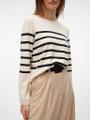VMSABA PLAIN LS O-NECK PULLOVER GA