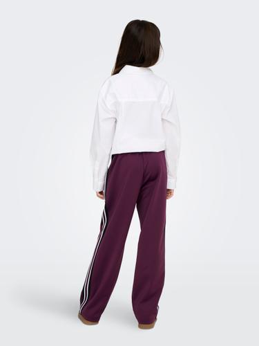 KOGWARM UP LIFE X TRACK PANT PNT 146 Weiter Beinschnitt - Mauve Wine