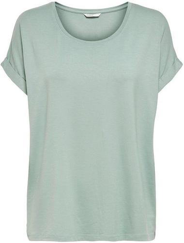 Only T-Shirt »ONLMOSTER« mit Aufschlag am Arm