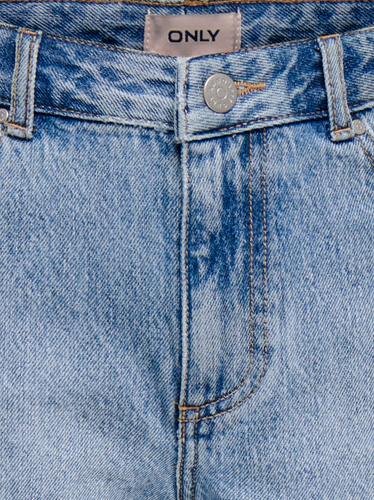 KOGSONNY HW WIDE DNM SHORTS NOOS 140 Normal geschnitten - Light Blue Denim