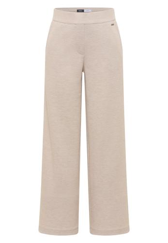 Wide Leg Hose L/30 - Desert Beige Melange