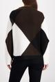 Strickpullover mit Rautenmuster 46 - Brownie