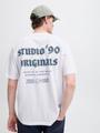 JORMEADOWS TYPO TEE SS CREW NECK