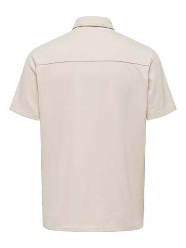 ONSNEWKODYL LIFE REG SS SHIRT NOOS M Normal geschnitten - Moonstruck