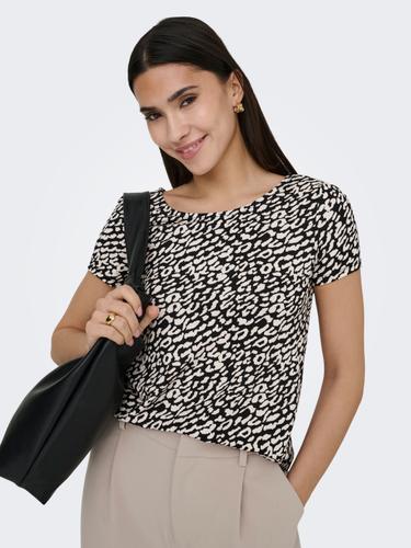 ONLBERA BACK LACE UP S/S TOP JRS NOOS