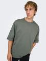 ONSMILLENIUM OVZ SS TEE NOOS L Locker geschnitten - Castor Gray