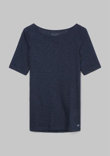 Slub-Jersey-T-Shirt regular L Regular Fit - Manic Midnight