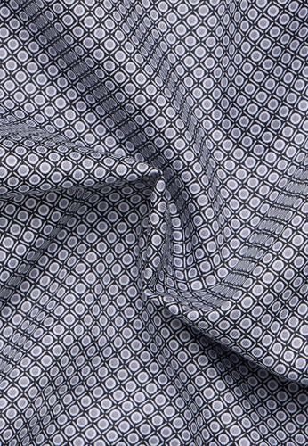 Hemd Twill Langarm Grau 44/Langarm - 65cm