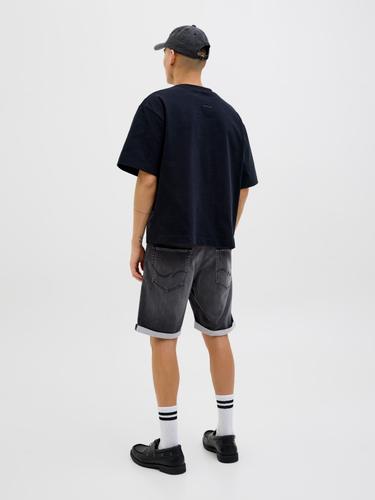 JJIRICK JJICON I.K. SHORTS GE 062 SN M Normal geschnitten - Black Denim