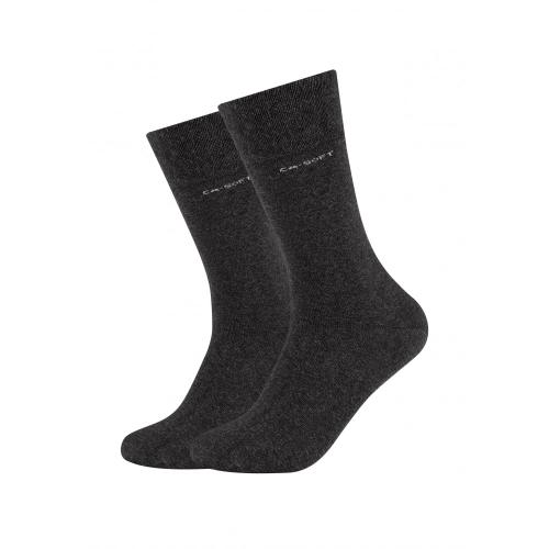 Unisex Basic ca-soft Socks 2p - Grau / 47/49