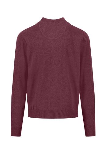 Cardigan College, Superfine M Casual Fit - Deep Merlot