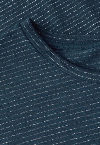 Shirt mit Glitzerstreifen