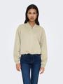 ONLMAVI LIFE LS FAUX SUEDE BOMBER CC PNT L - Pure Cashmere