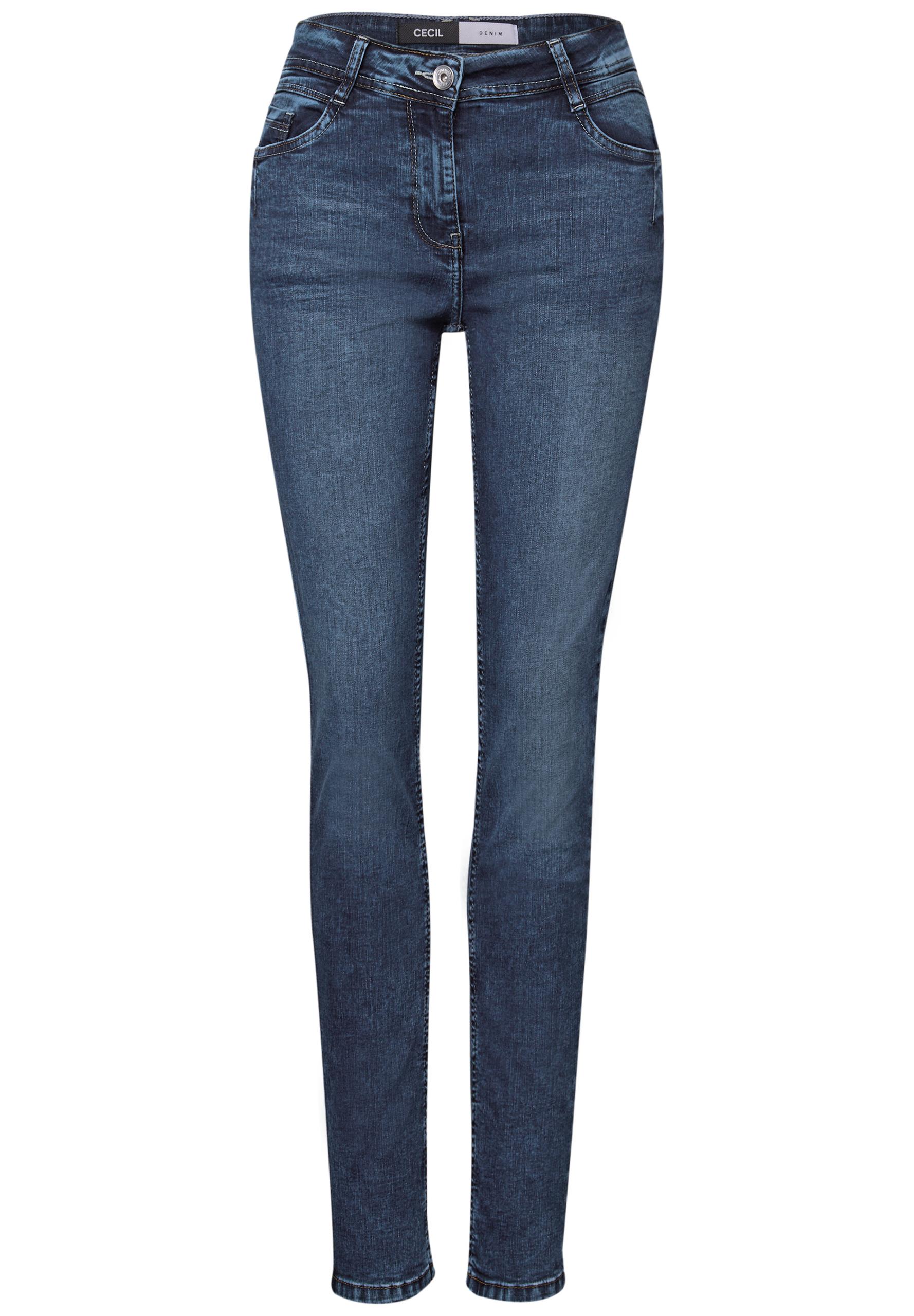 Jeans im Casual Fit 27/28 - Mid Blue Wash