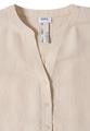 Bluse mit Split Neck aus Leinenmix