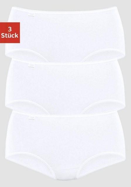 Sloggi Taillenslip »24/7 Cotton« (3 Stück) mit elastischer Mäusezähnchenkante