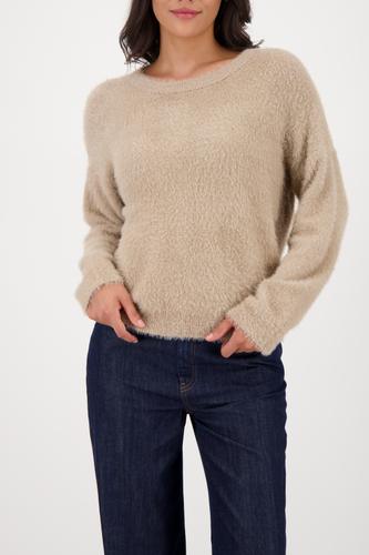 Weicher Langarm-Pullover 40 - Truffle