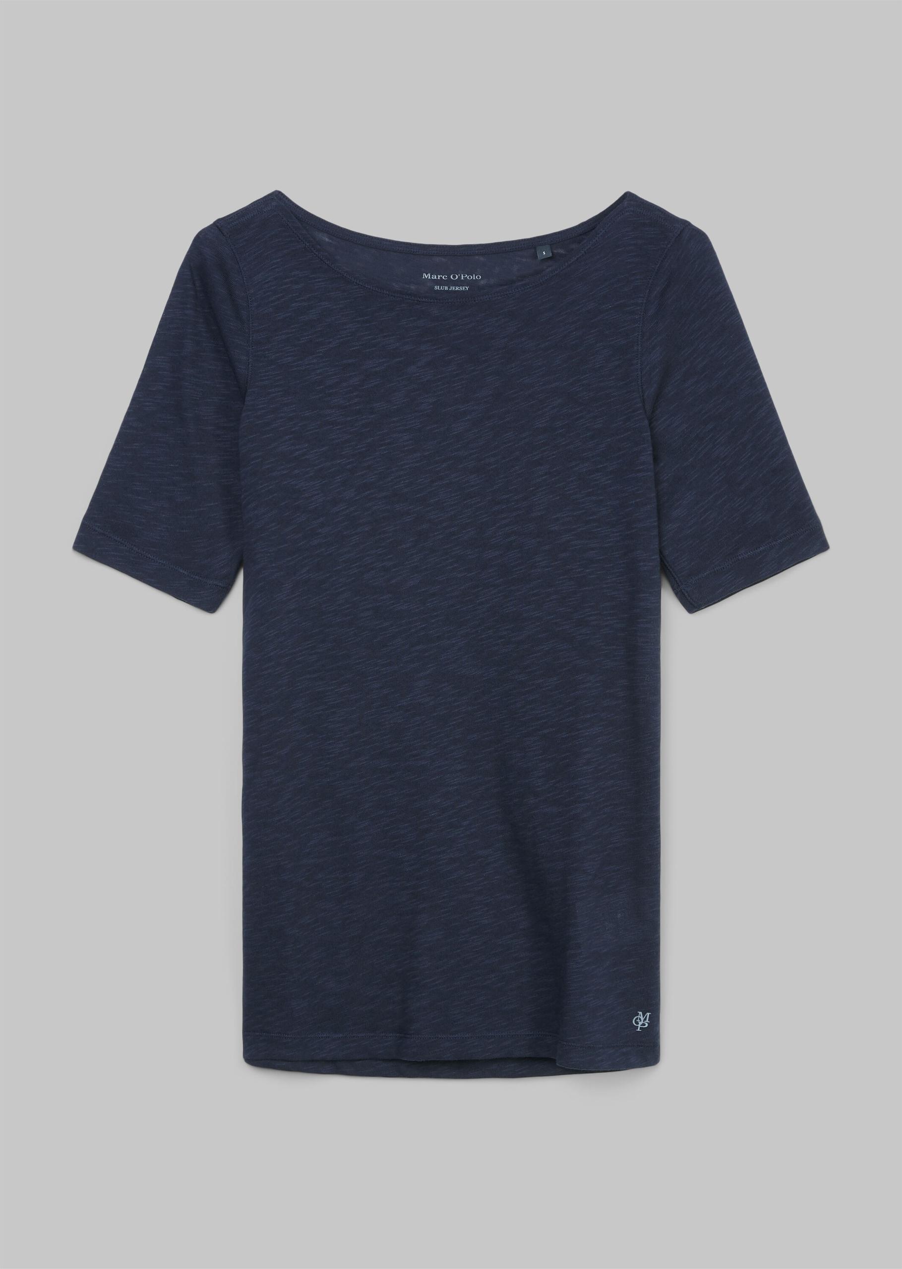 Slub-Jersey-T-Shirt regular L Regular Fit - Manic Midnight