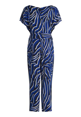 Jumpsuit 44 Figurumspielend - Blau/Blau