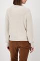 Strickpullover mit Lurex 46 - Almond