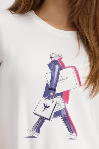 Shirt mit Print 42 - Off-white