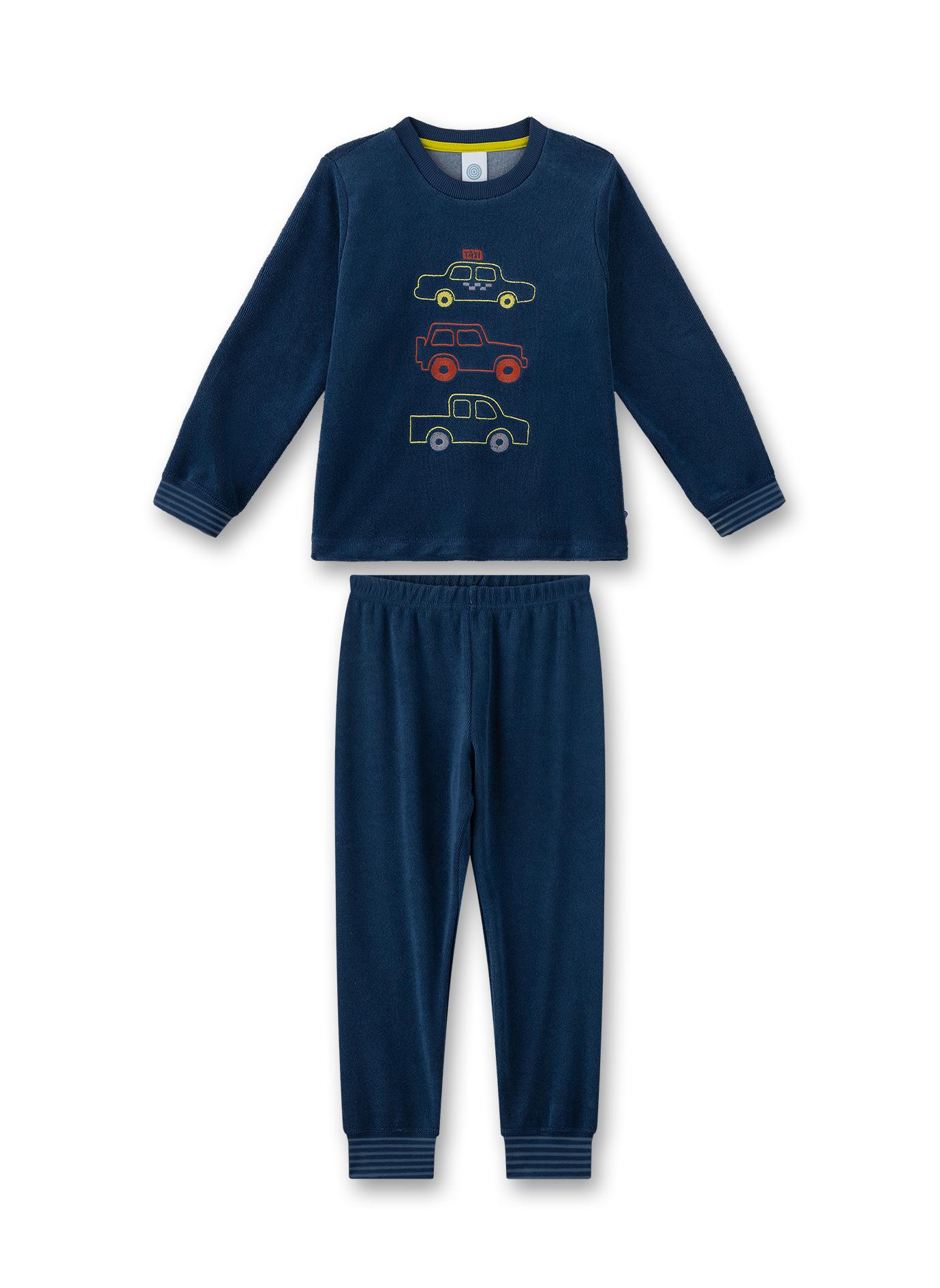 Schlafanzug lang 104 - Dark Denim