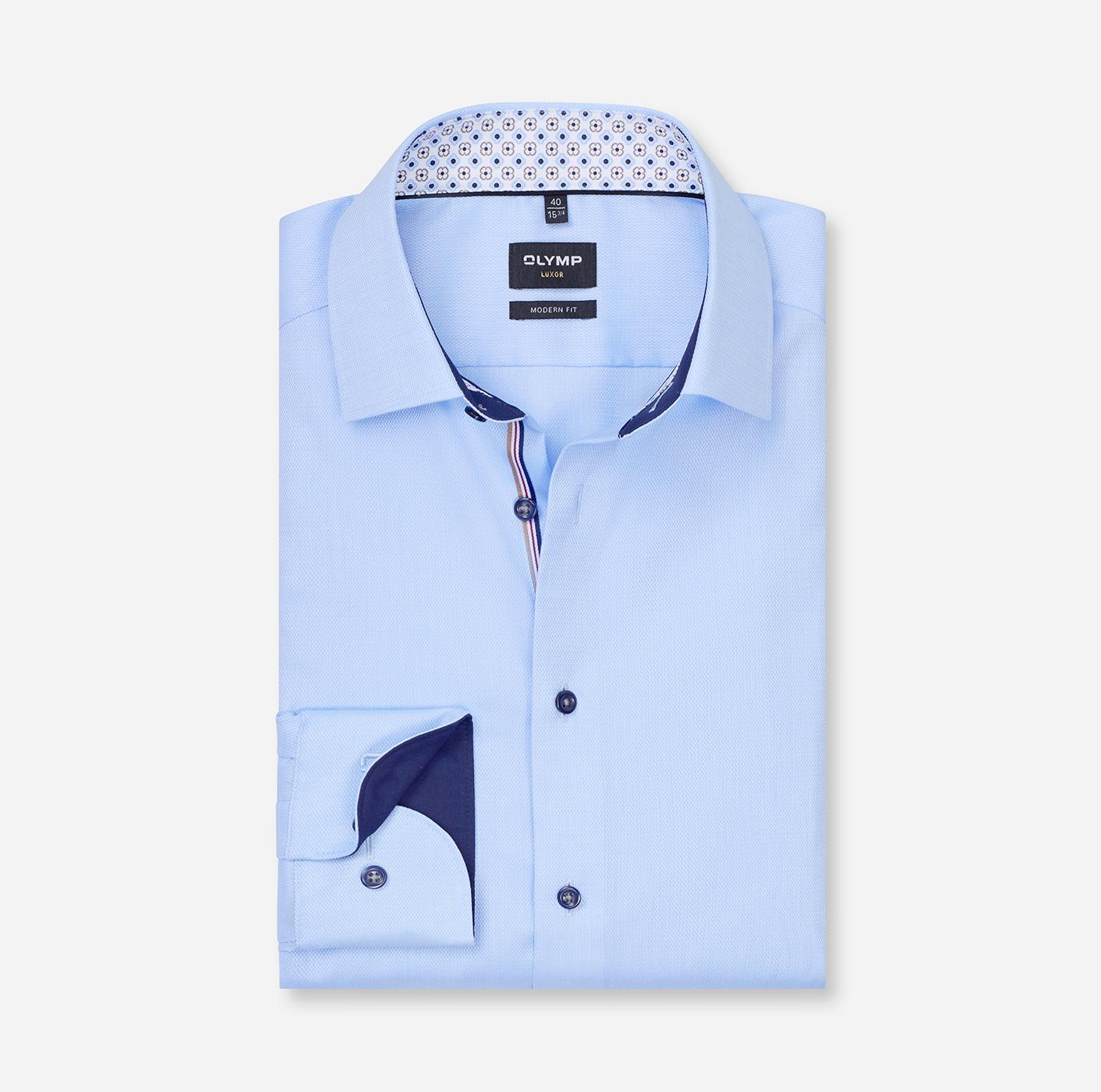 OLYMP Luxor 46 modern fit - Bleu