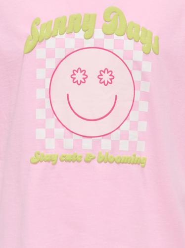 KOGROSITA LIFE S/S LOOSE PRINT TOP JRS