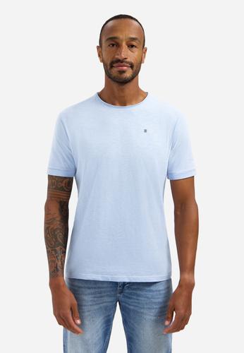 T-Shirt Crewneck Slub XL Regular Fit - Blue