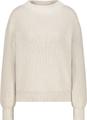 Strickpullover mit Lurex 46 - Almond