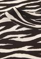T-Shirt mit Zebra Print 36 - Deep Roast Brown