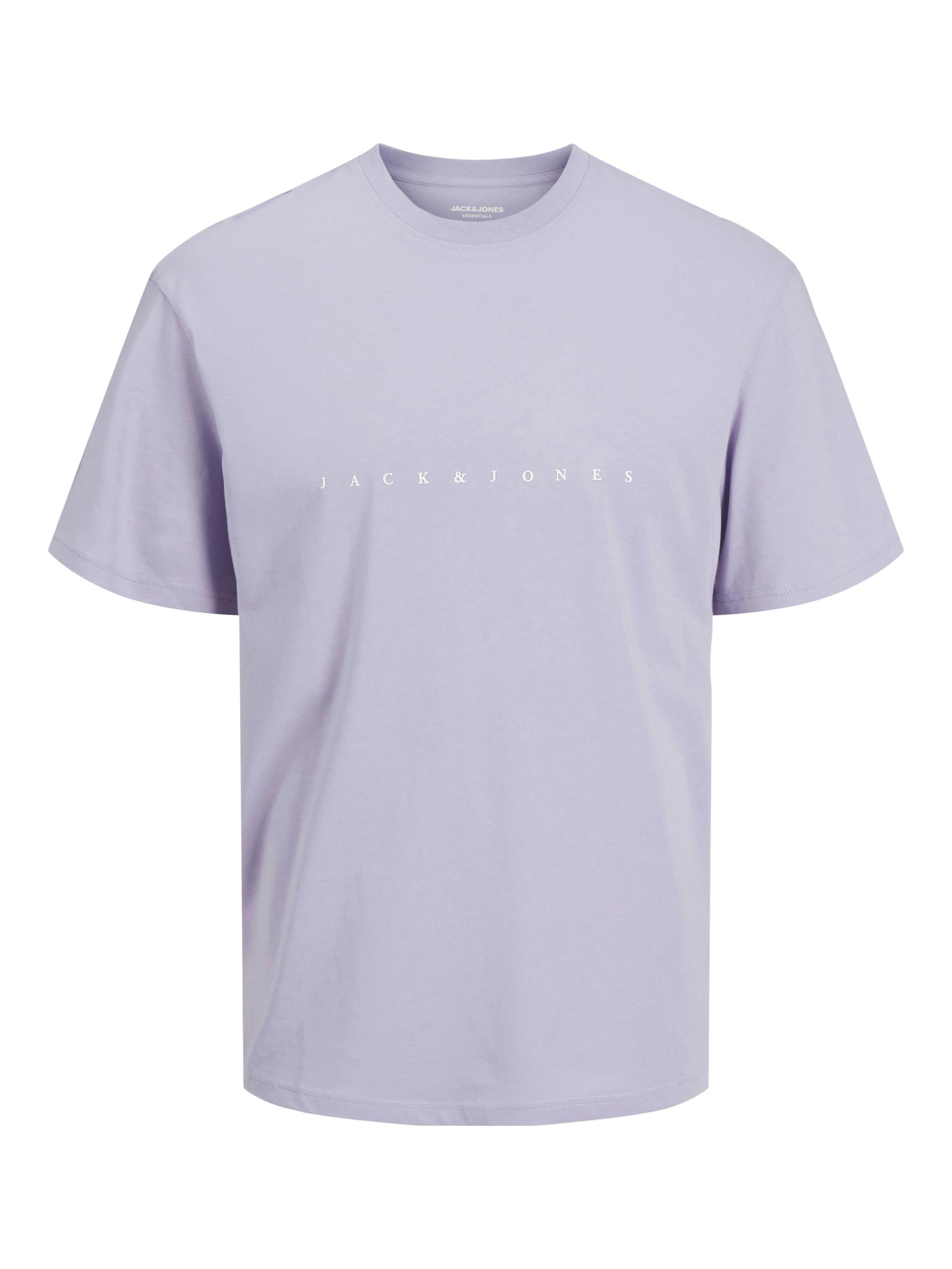 JJESTAR JJ TEE SS NOOS JNR 164 Locker geschnitten - Languid Lavender
