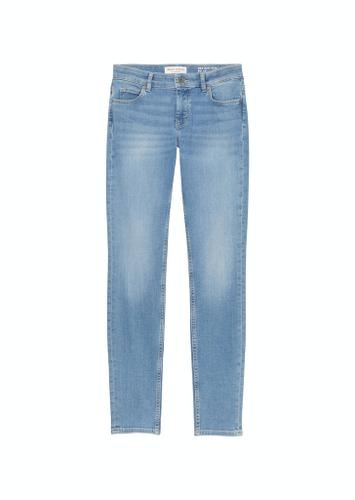 Denim Trouser, mid waist, slim fit, regular length