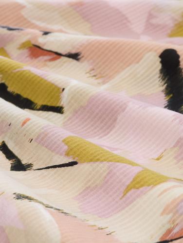Bluse mit Muster 38 Regular Fit - Big Abstract Flower Print
