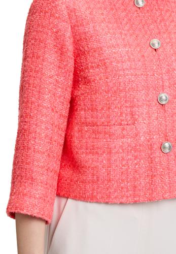 Blazer-Jacke 40 Gerade - Hot Coral
