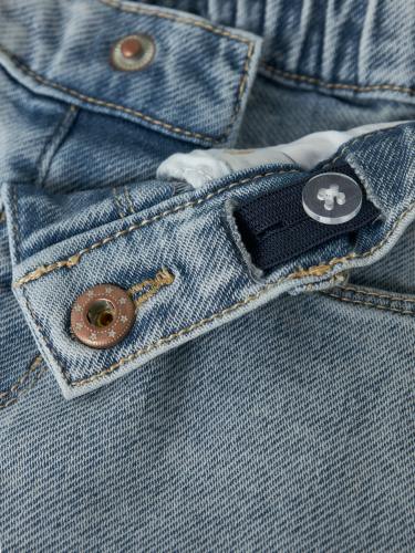 NMFROSE MOM DNM SHORTS 1140-GY 104 Normal geschnitten - Light Blue Denim